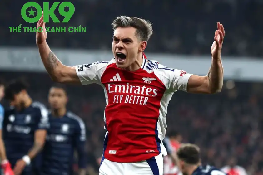 Với việc theo đuổi Eze thì hành lang cánh trái của Arsenal đang rất chật chội khả năng cao Trossard sẽ bị bán trong hè này (Ảnh: GOAL) Với việc theo đuổi Eze thì hành lang cánh trái của Arsenal đang rất chật chội khả năng cao Trossard sẽ bị bán trong hè này (Ảnh: GOAL)